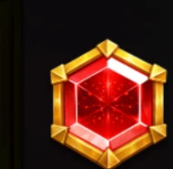 Red Hexagon Gem